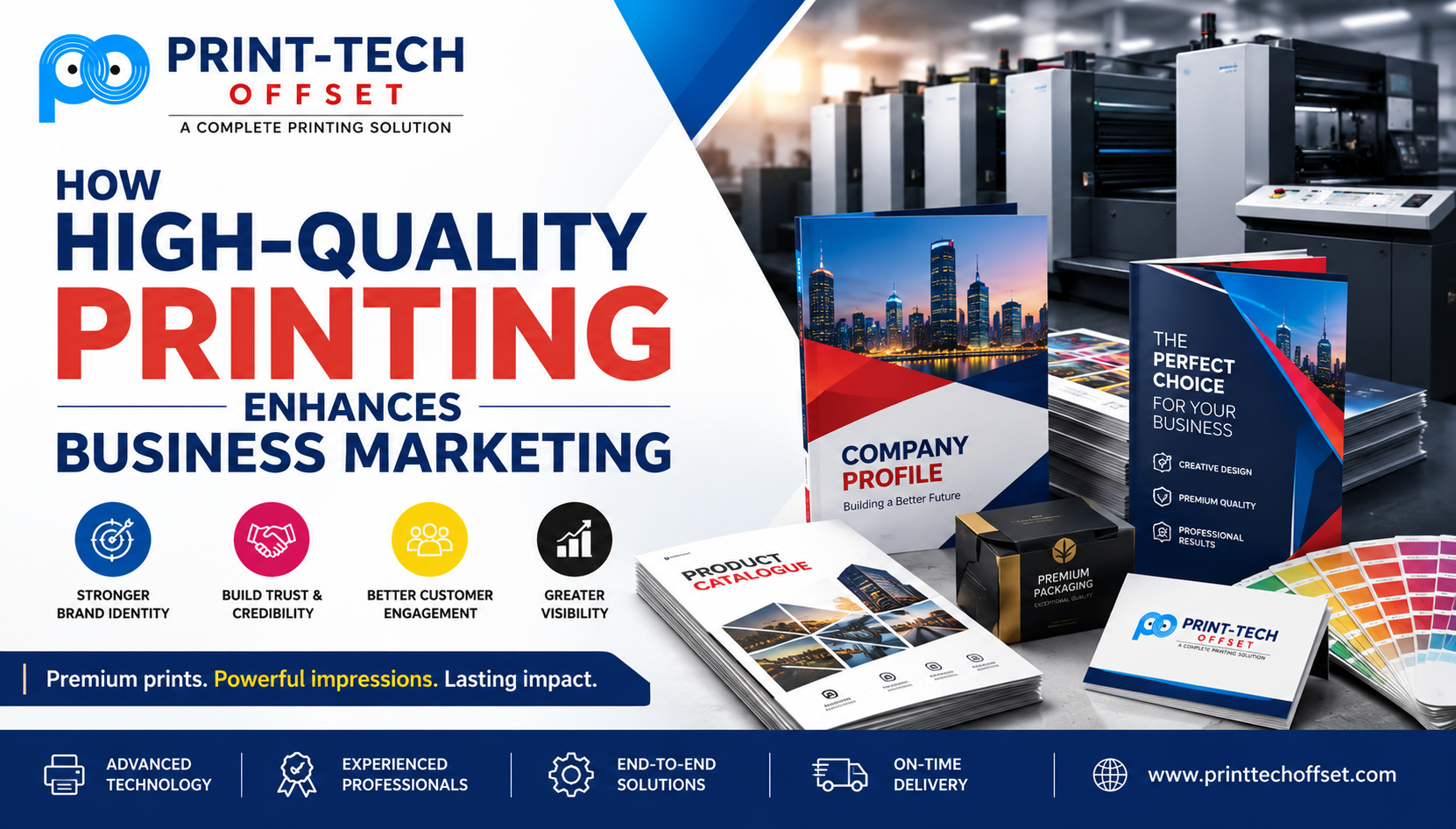 How High-Quality Printing Enhances Business Marketing